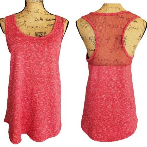Women's Tank Top Mesh Racerback Athletic Loose Fit Tank Top Medium NWOT - Picture 1 of 6